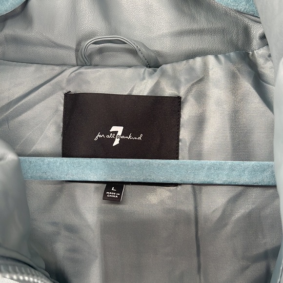 Seven for all mankind, faux, leather vest - Picture 2 of 3